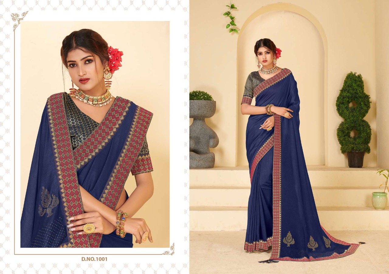 saroj sree naavya silk decent look saree catalog