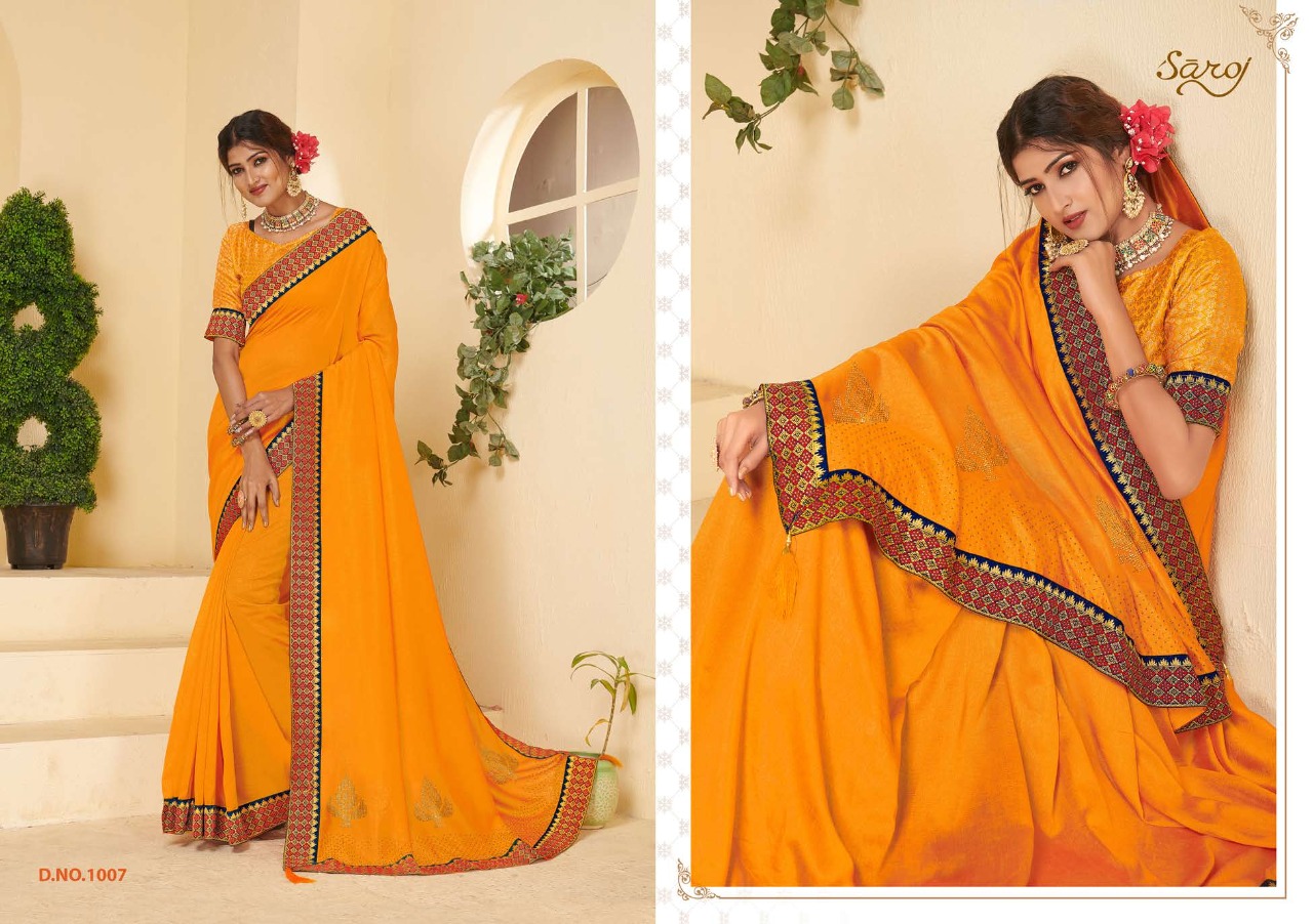 saroj sree naavya silk decent look saree catalog