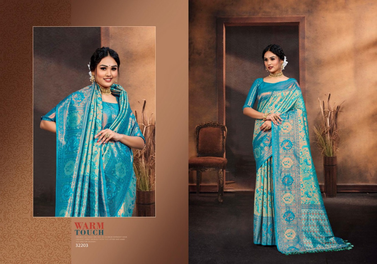 saroj sree nayraa silk festive look saree catalog