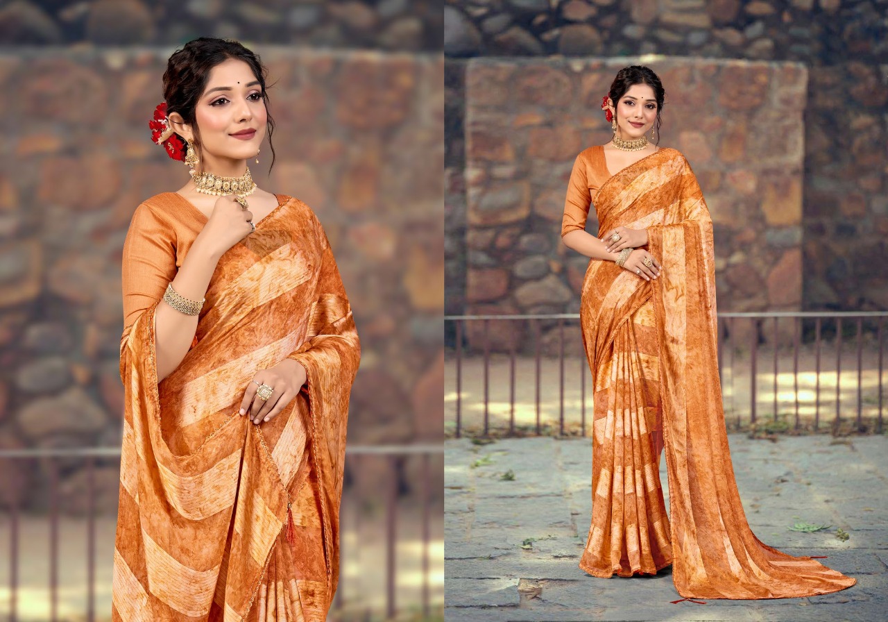 saroj sree surpana fancy festive look saree catalog