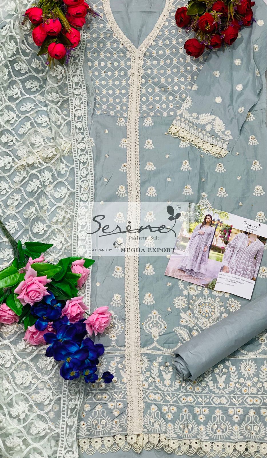 serine Megha Exports serine s 62 cotton new and modern style salwar suit  catalog