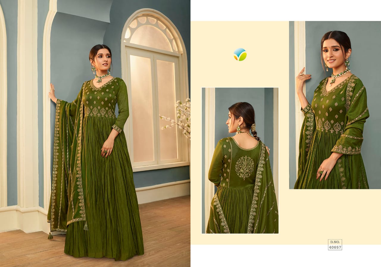 vinay fashion Tumbaa tamanna georgette festive look kurti  with dupatta catalog