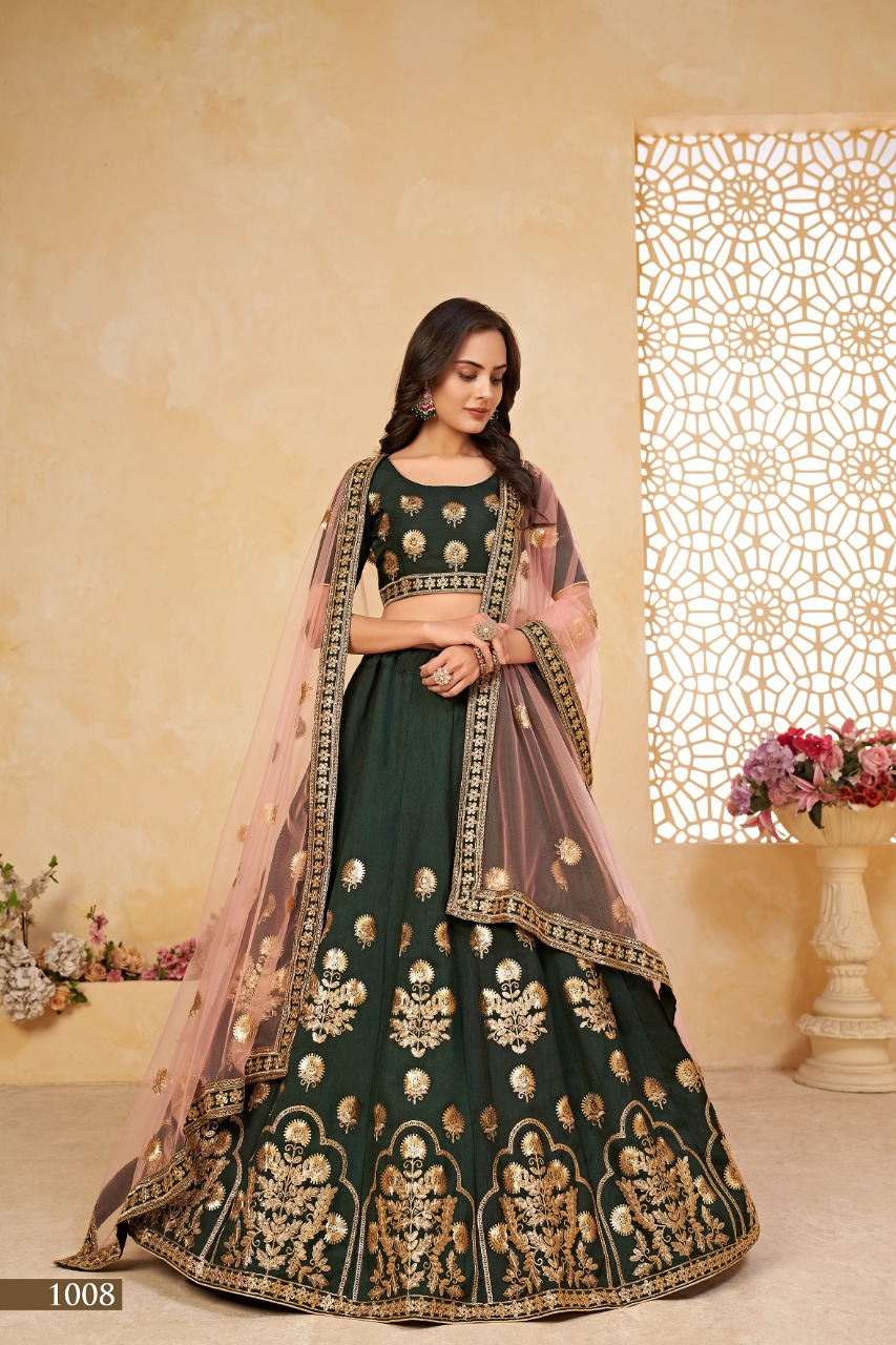 aawiya official agnilekha vol 2 fine art silk gorgeous look lehngha catalog