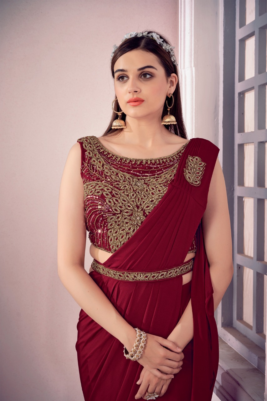 amoha trendz d no 1016031 imported regal look saree catalog