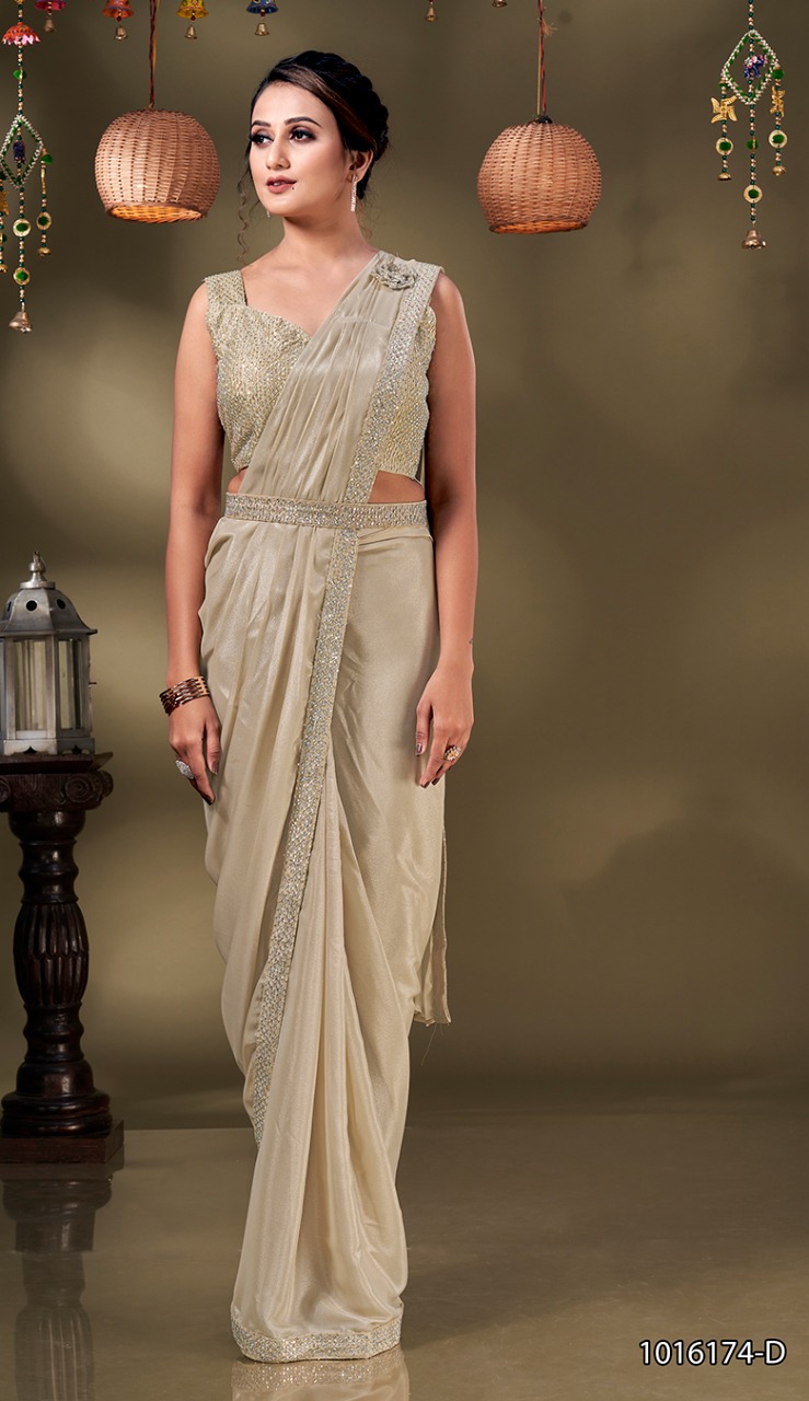 amoha trendz d no 1016174 georgette decent  look saree catalog