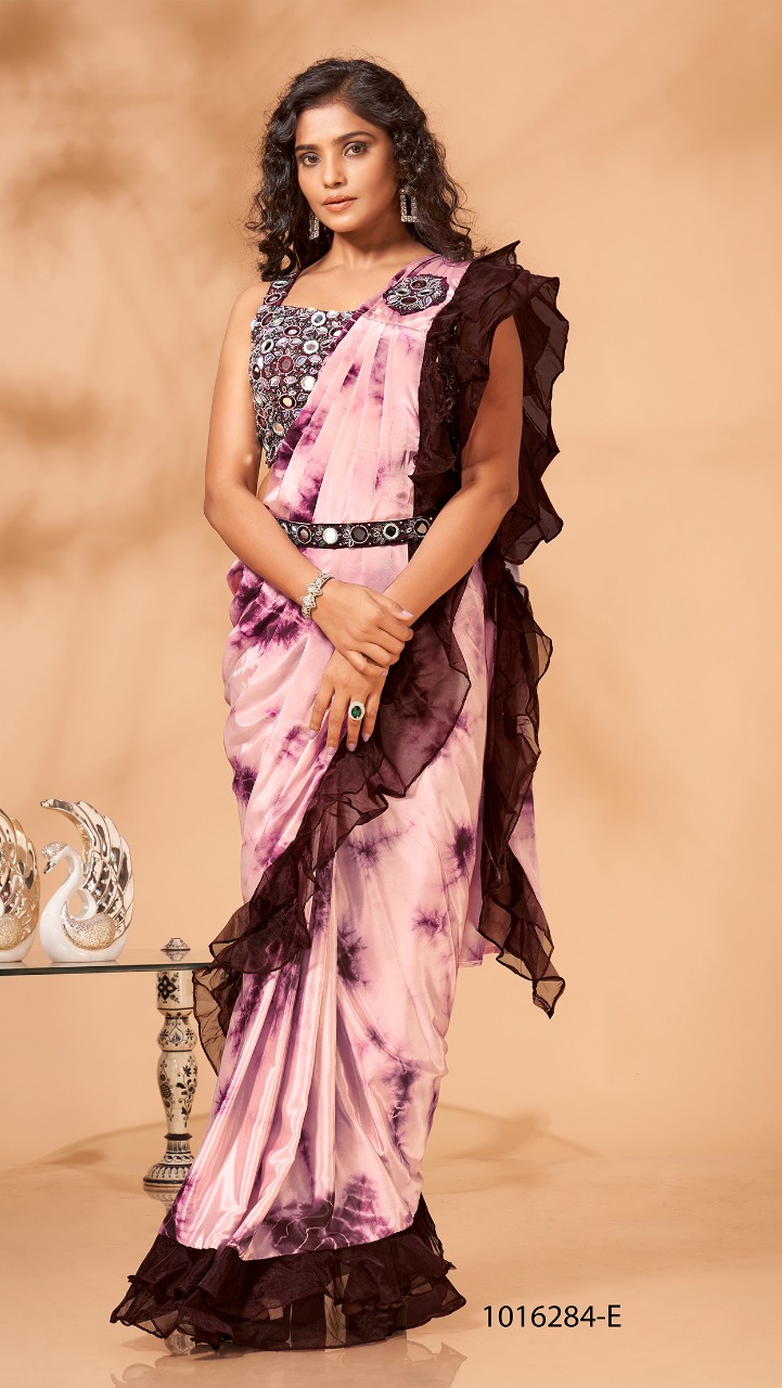 amoha trendz d no 1016284 georgette festiv look saree catalog