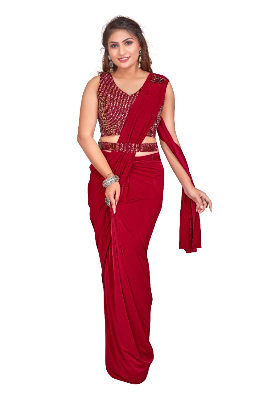 amoha trendz Design No 101887 Imported  gorgeous look saree catalog