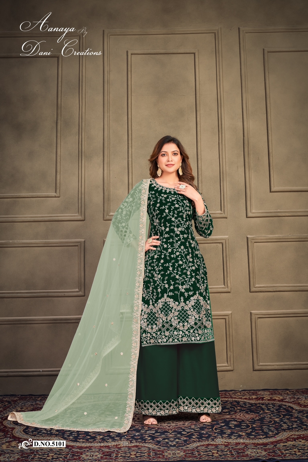 dani aanaya 5100 serice vol 151 velvet attractive look salwr suit catalog