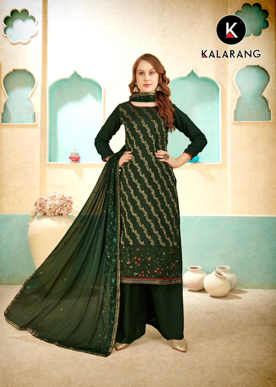 kalarang maahi muslin decent look salwar suit catalog