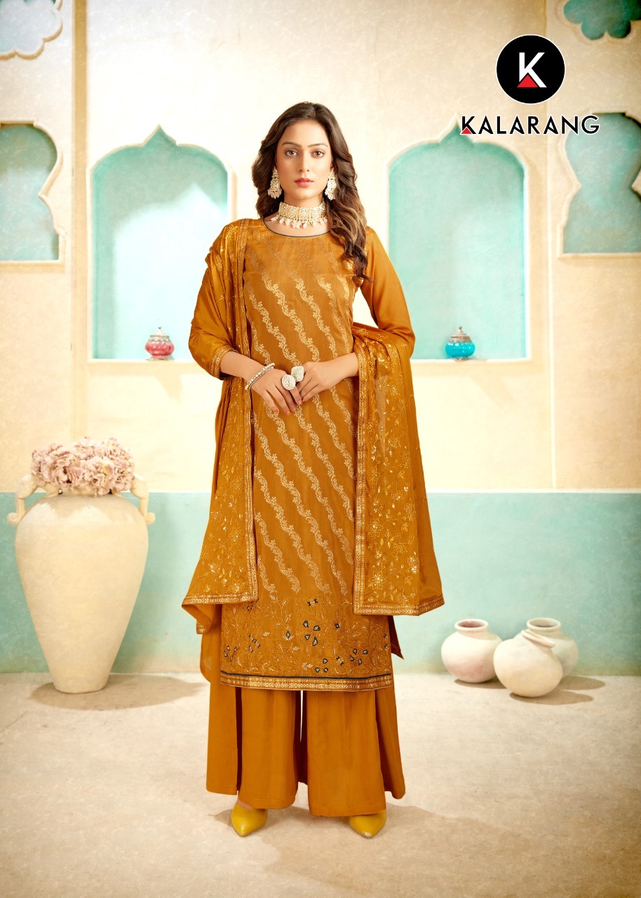 kalarang maahi muslin decent look salwar suit catalog