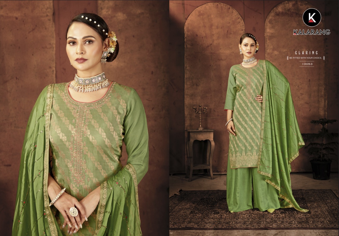 kalarang pratiksha muslin gorgeous look salwar suit catalog