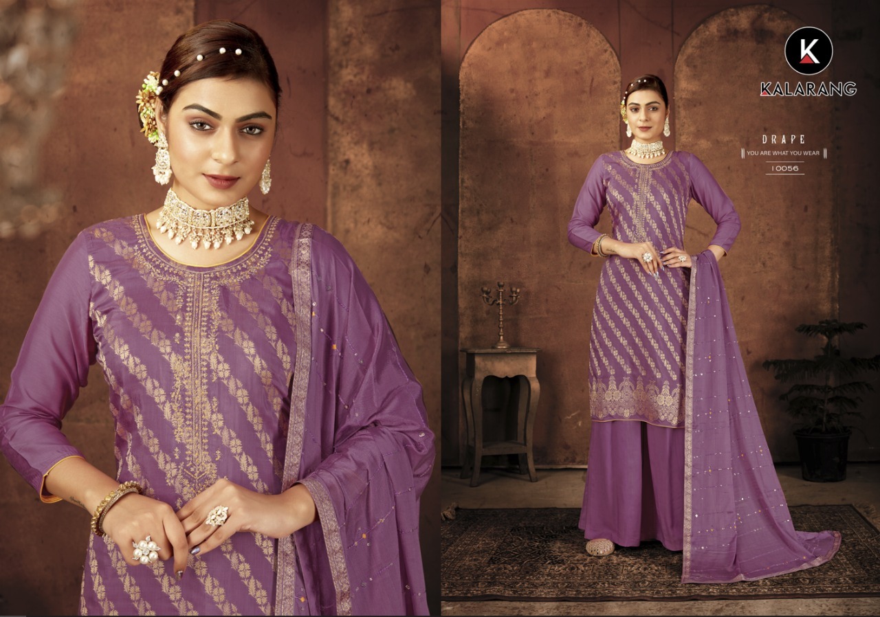 kalarang pratiksha muslin gorgeous look salwar suit catalog