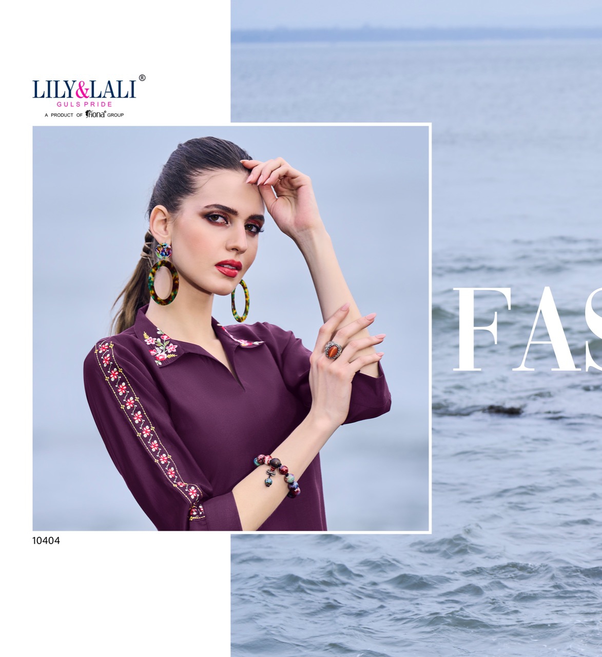 lily and lali marvel Fabric Natural Silk gorgeous look top bottom catalog