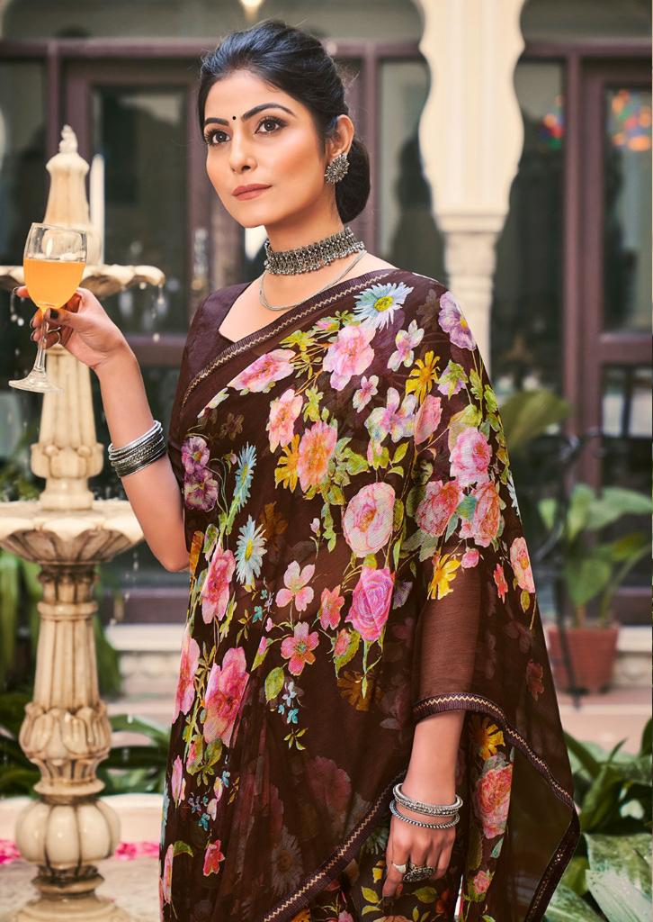 lt fashion akshara chiffon exclusive print saree catalog