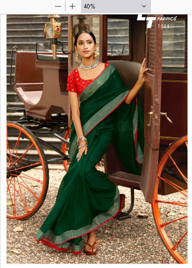 lt fashion ananta linen graceful look saree catalog