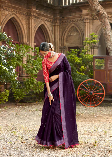 lt fashion ananta linen graceful look saree catalog