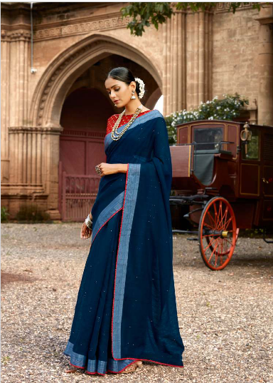 lt fashion ananta linen graceful look saree catalog