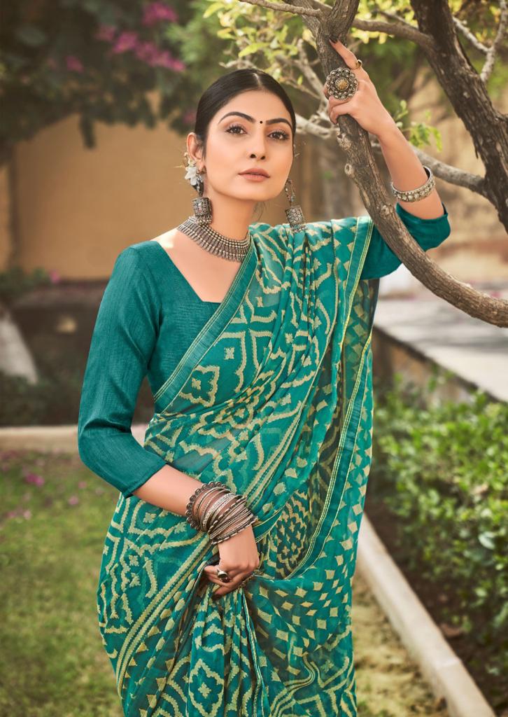 lt fashion sakhi chiffon gorgeous look saree catalog