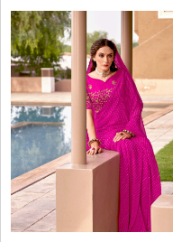 lt kashvi creation arya georgette elegant sarree catalog