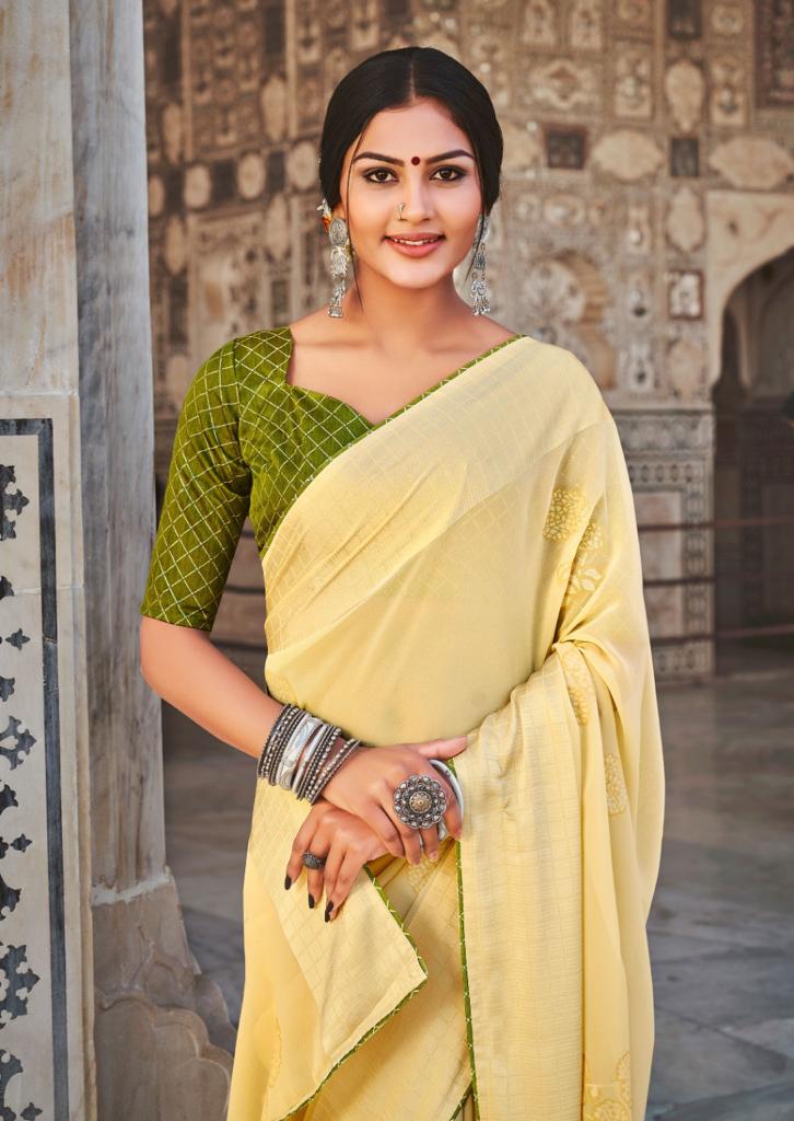 lt kashvi creation devika georgette new and modern style saree catalog