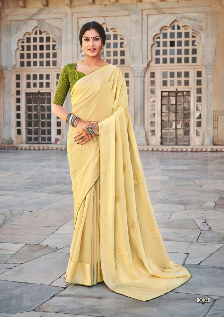 lt kashvi creation devika georgette new and modern style saree catalog