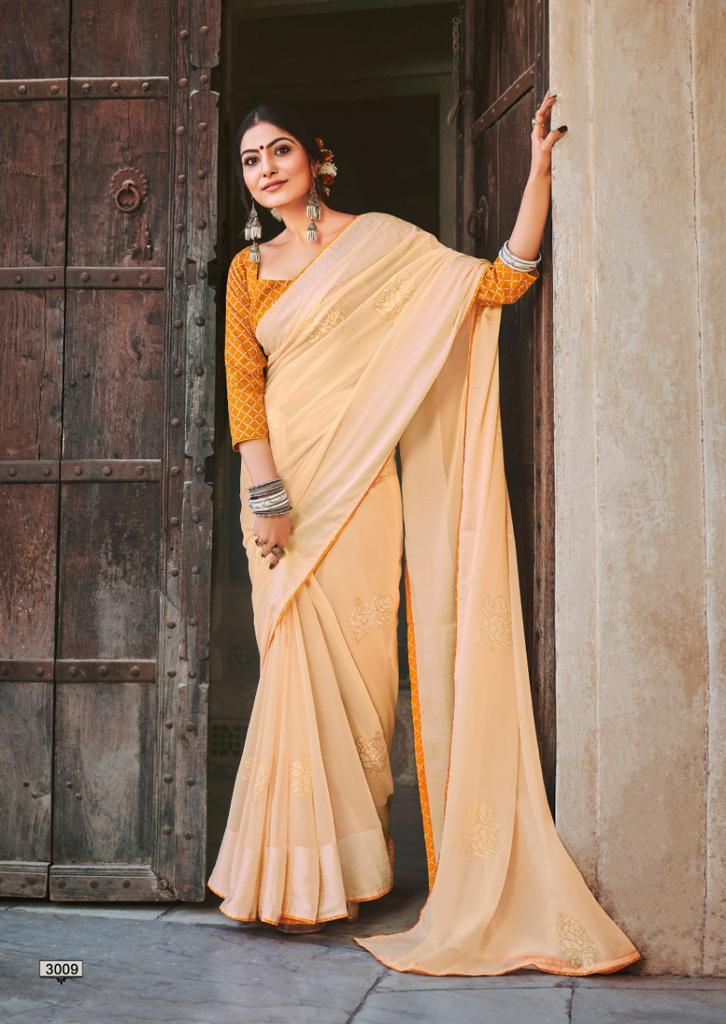 lt kashvi creation devika georgette new and modern style saree catalog