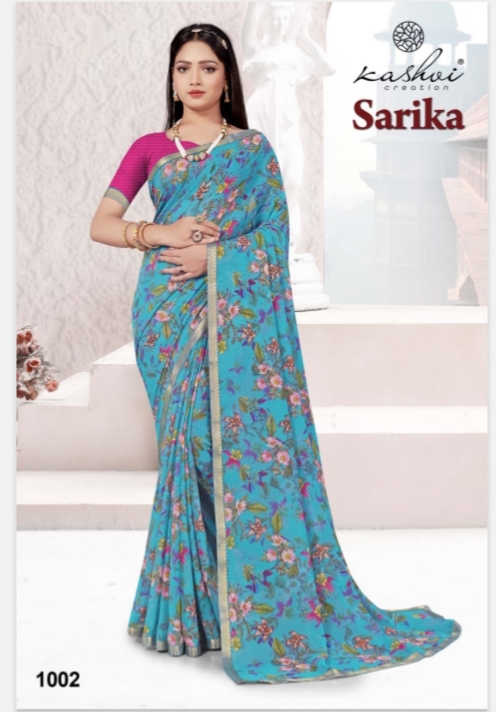 lt kashvi creation sarika micro elegant look saree catalog