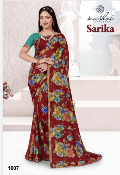 lt kashvi creation sarika micro elegant look saree catalog