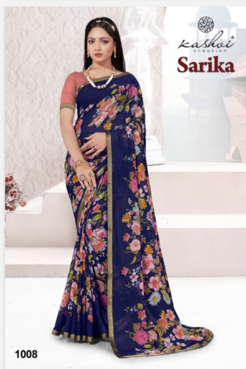 lt kashvi creation sarika micro elegant look saree catalog