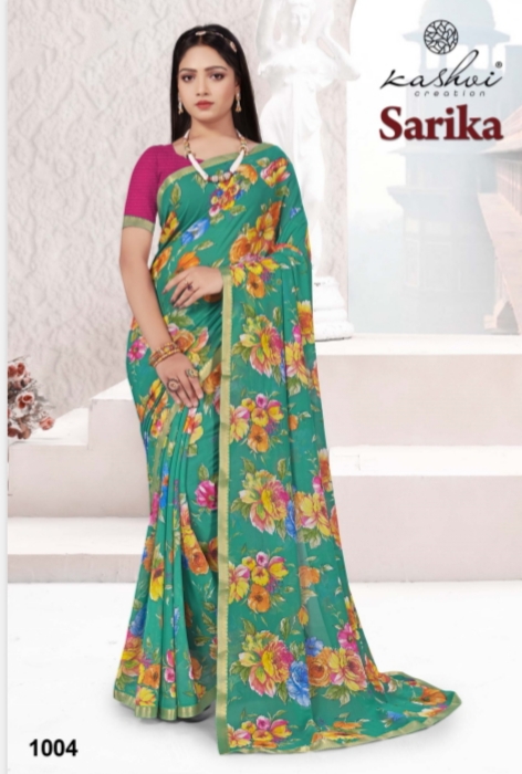 lt kashvi creation sarika micro elegant look saree catalog