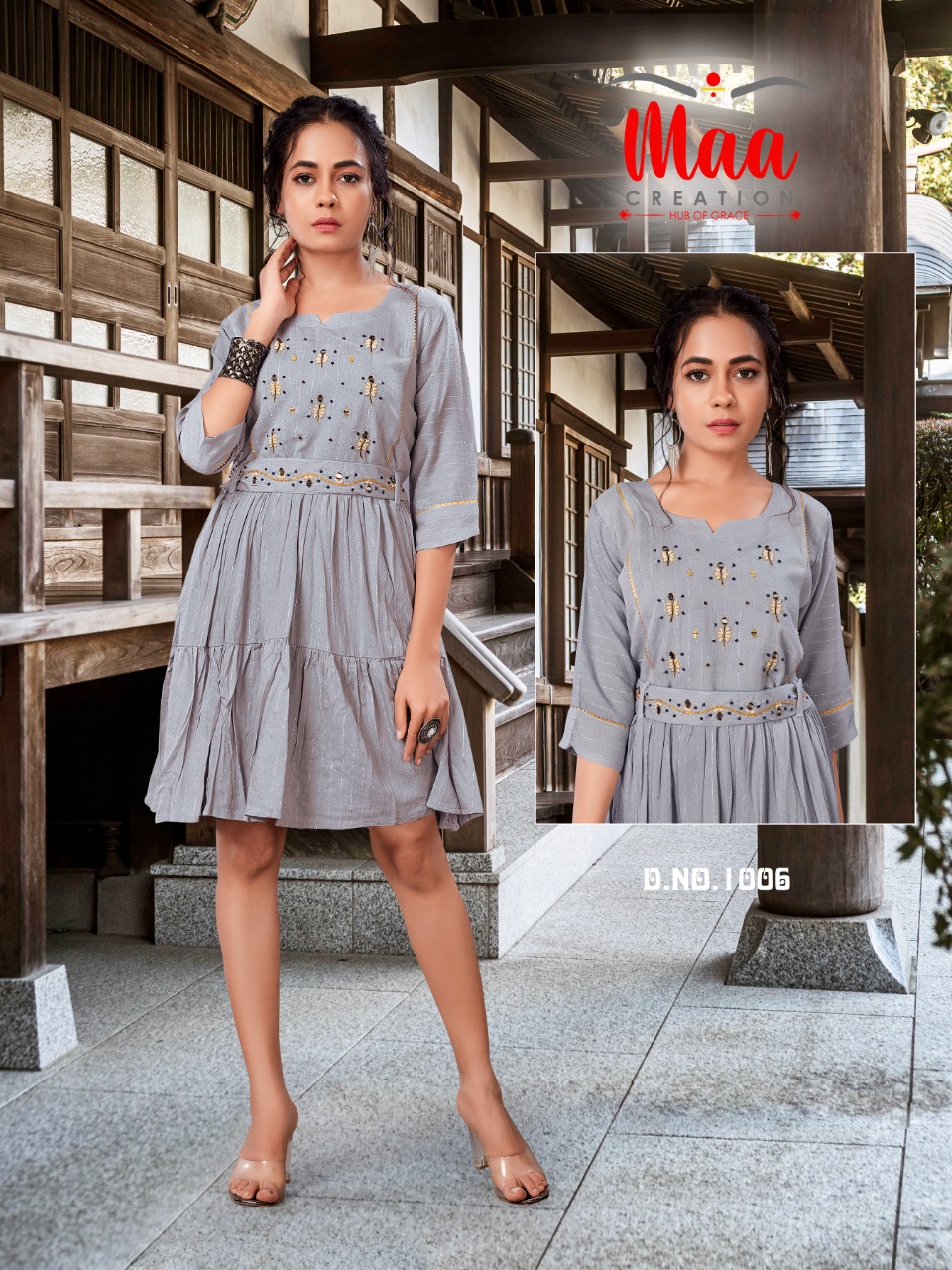 maa creation tunic cotton new and modern style kurti catalog