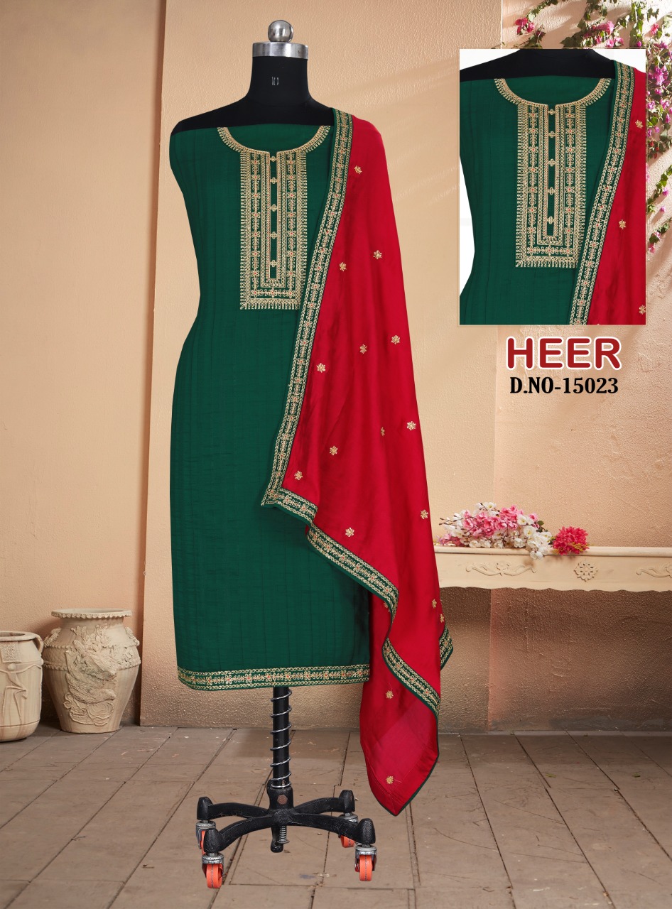 panch ratna heer bsy attractive look salwar suit catalog