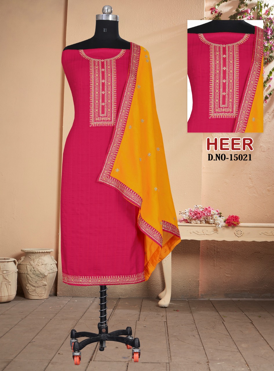 panch ratna heer bsy attractive look salwar suit catalog