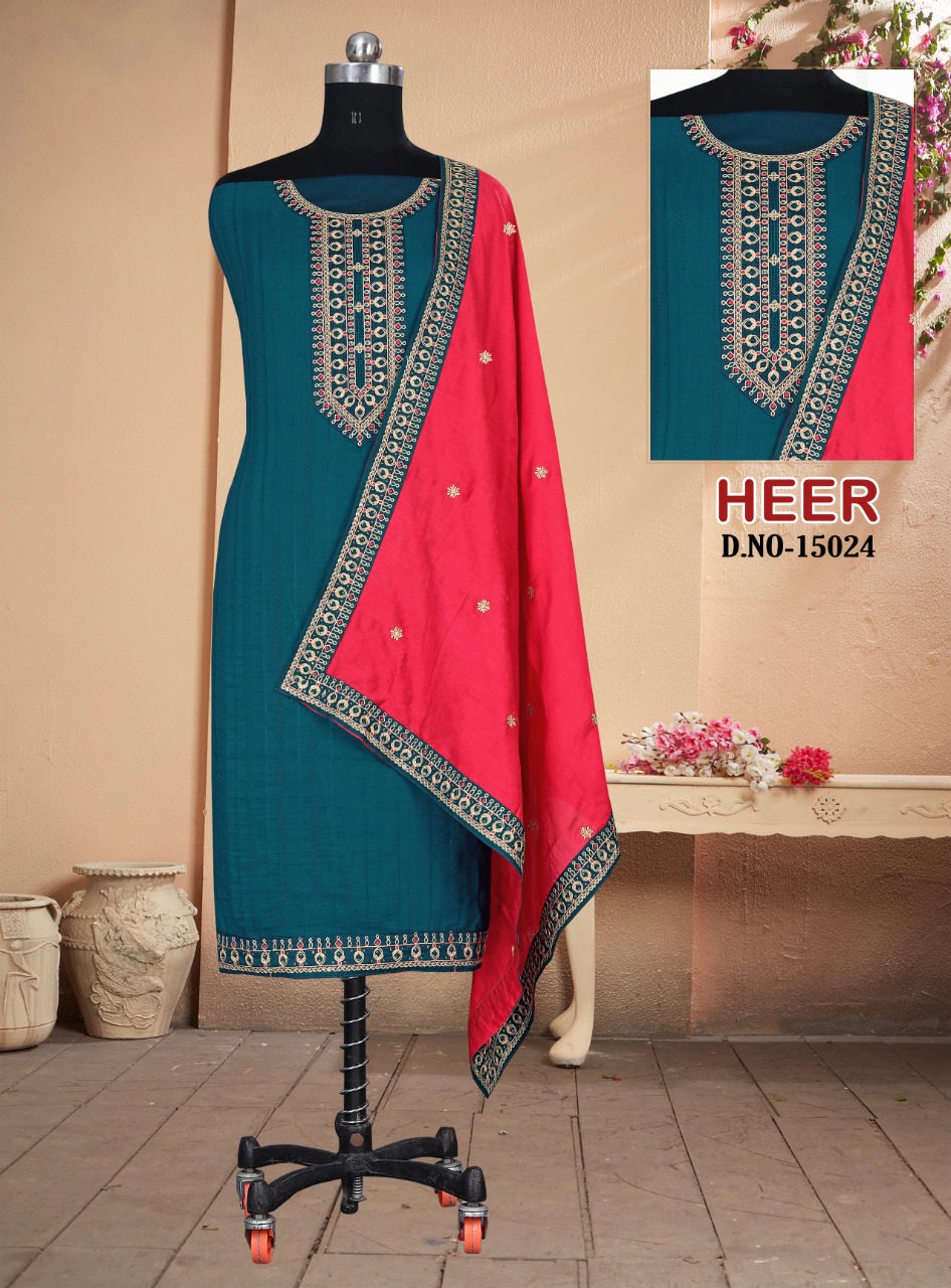 panch ratna heer bsy attractive look salwar suit catalog