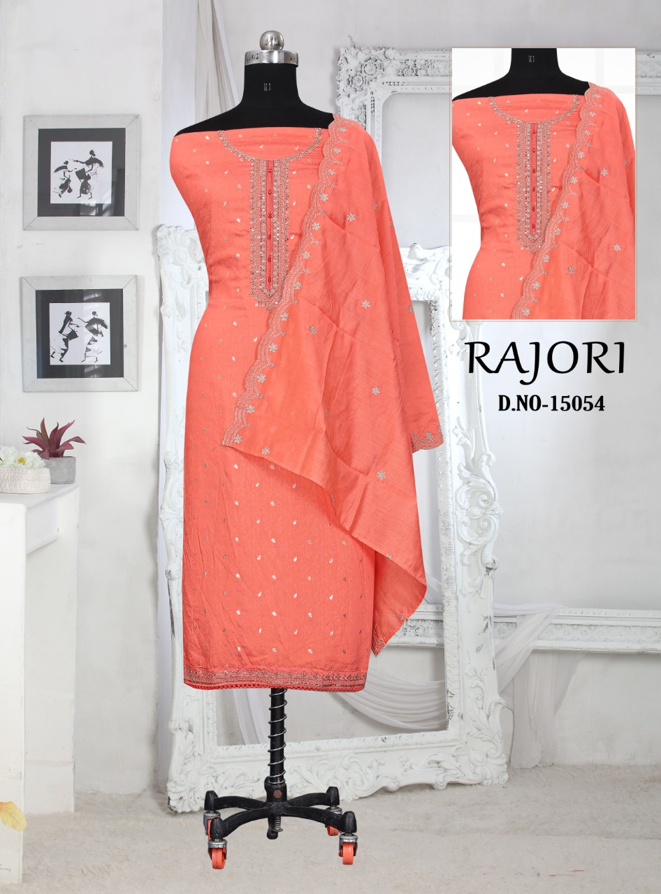 panch ratna rajori viscose regal look salwar suit catalog