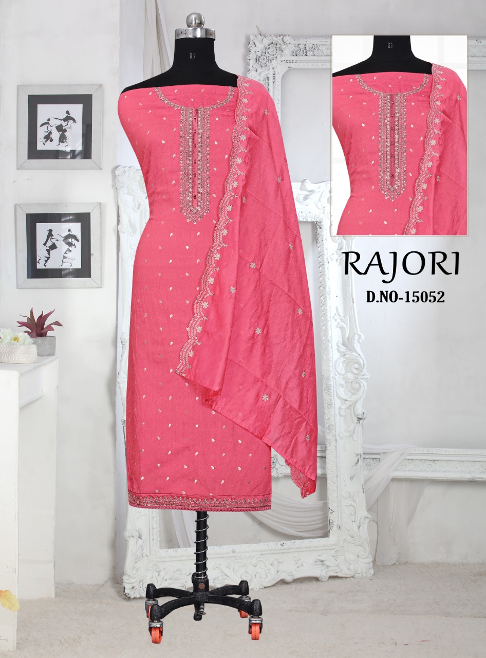 panch ratna rajori viscose regal look salwar suit catalog