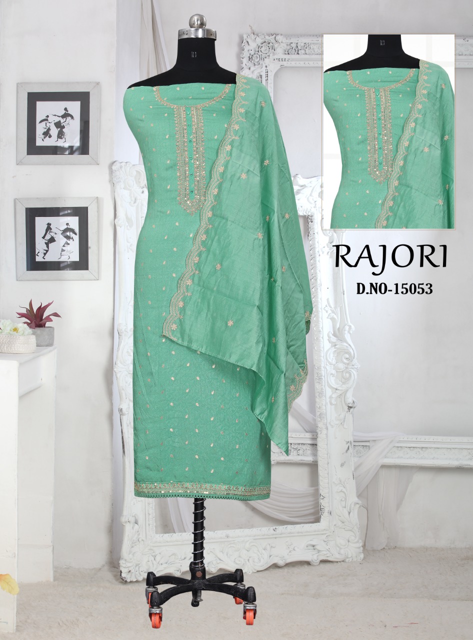 panch ratna rajori viscose regal look salwar suit catalog