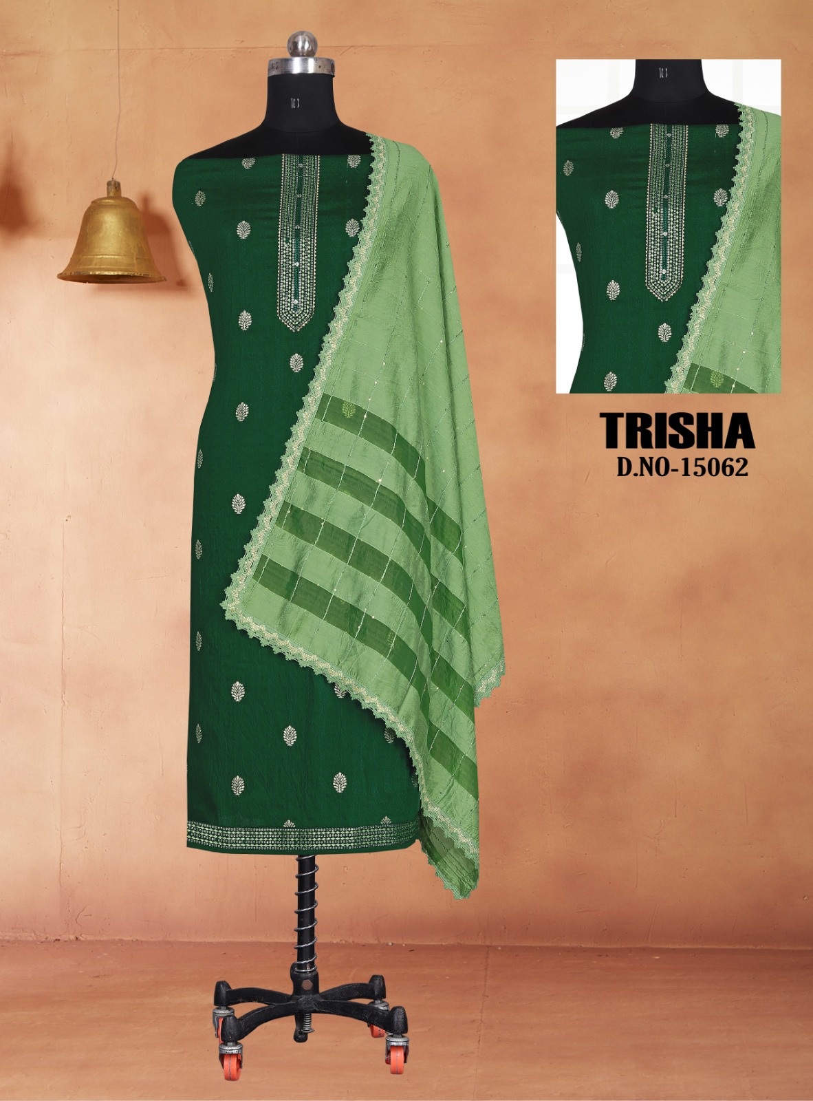 panch ratna trisha viscose gorgeous look salwar suit catalog