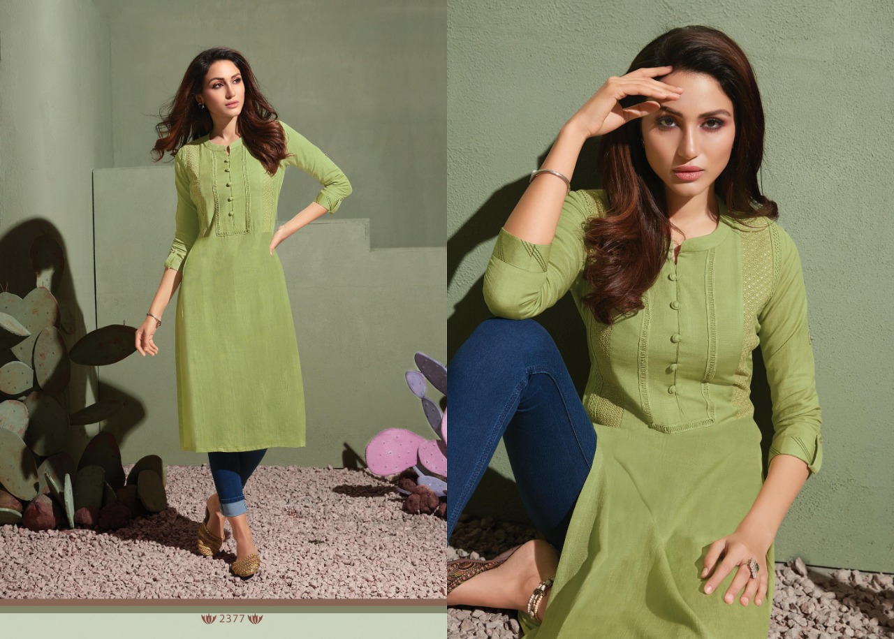 rangoon homerun rayon gorgeous look kurti catalog