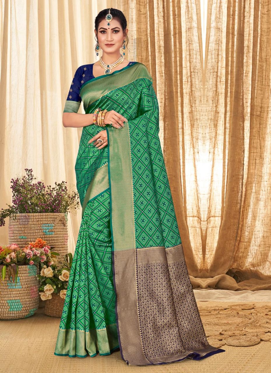 sangam print mangla silk festive look saree catalog