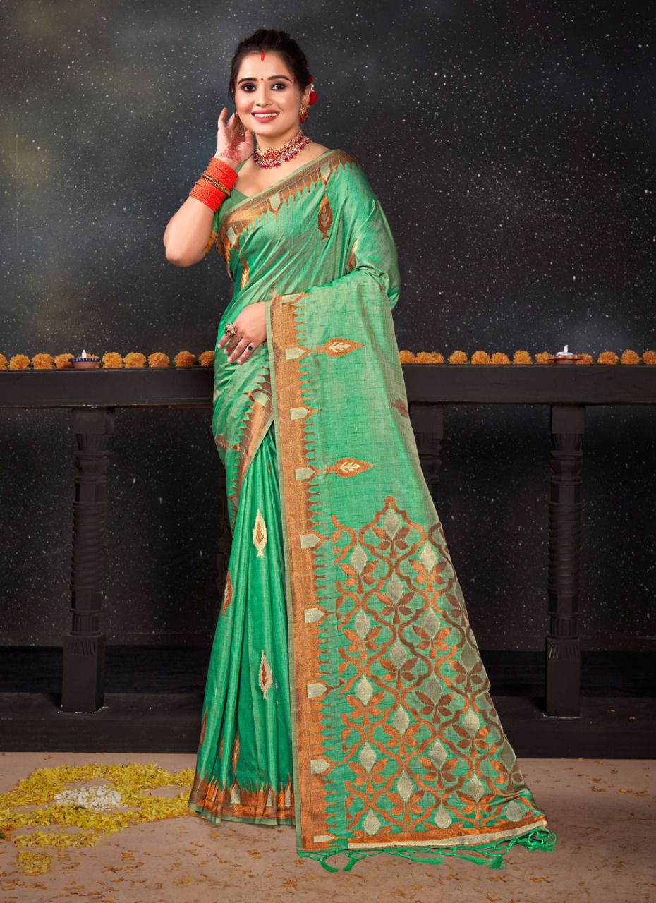 sangam print roshni silk  silk regal look saree catalog