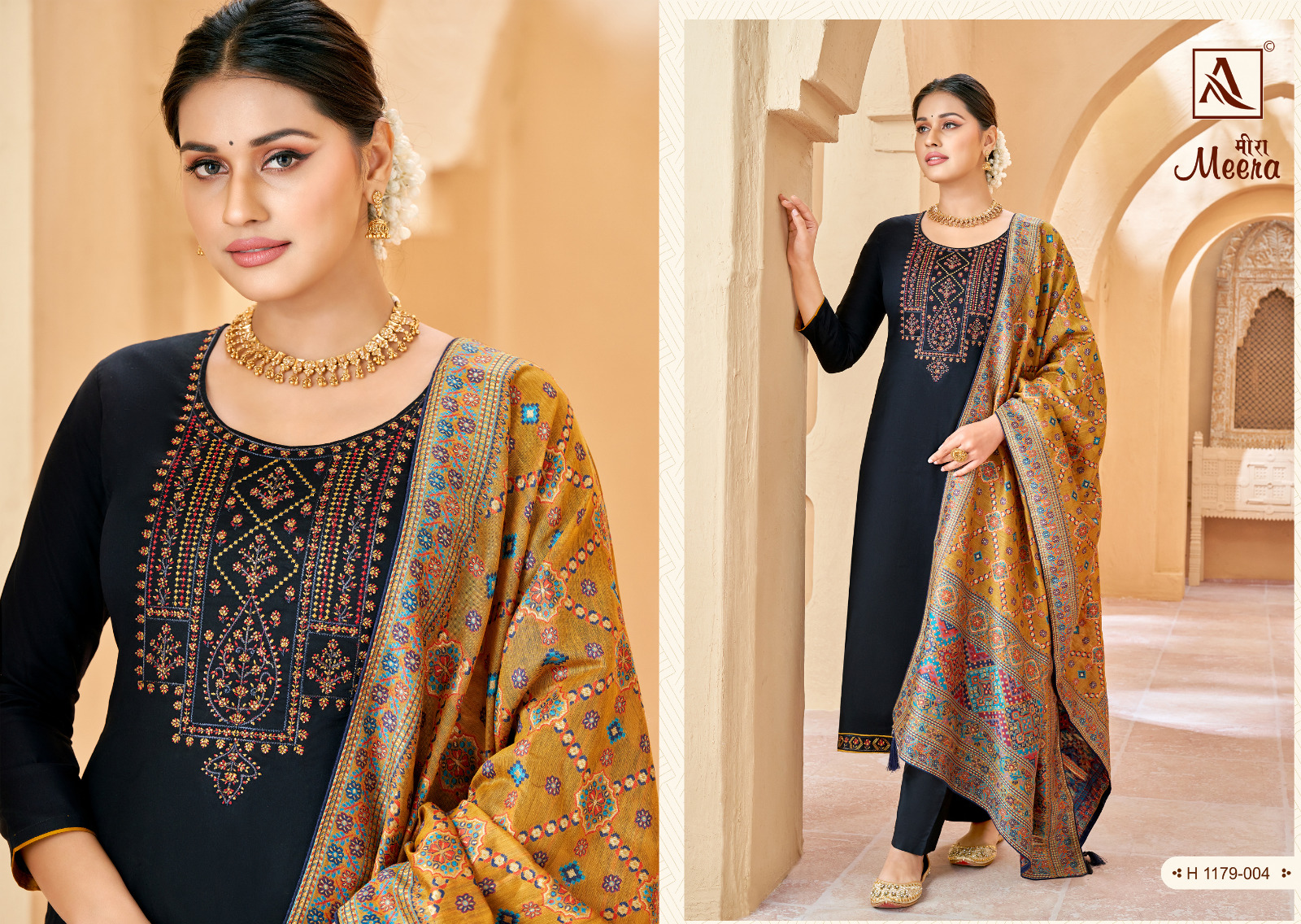 alok suit meera 8 zam cotton catchy look salwar suit catalog