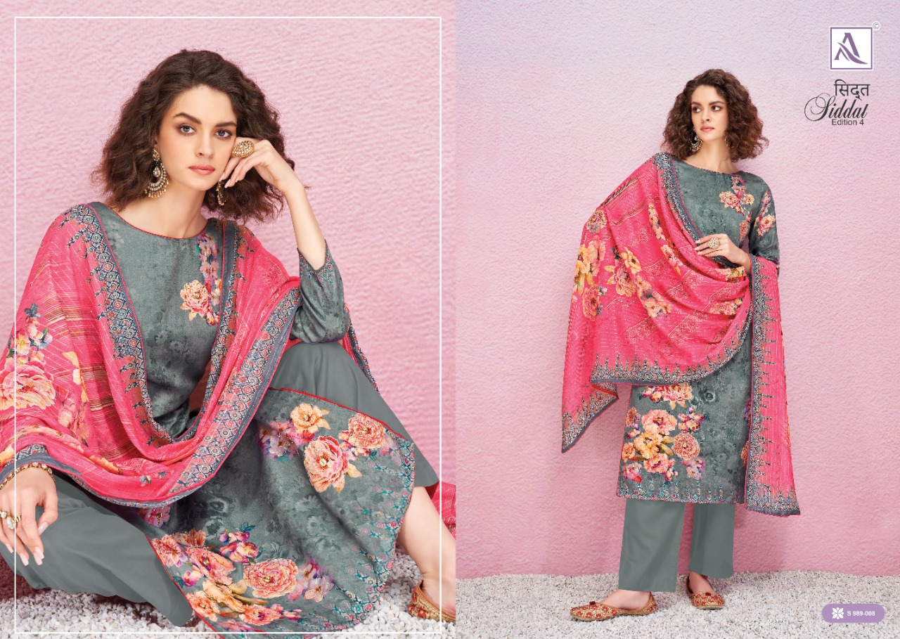 alok suit siddat zam cotton exclusive print salwar suit catalog