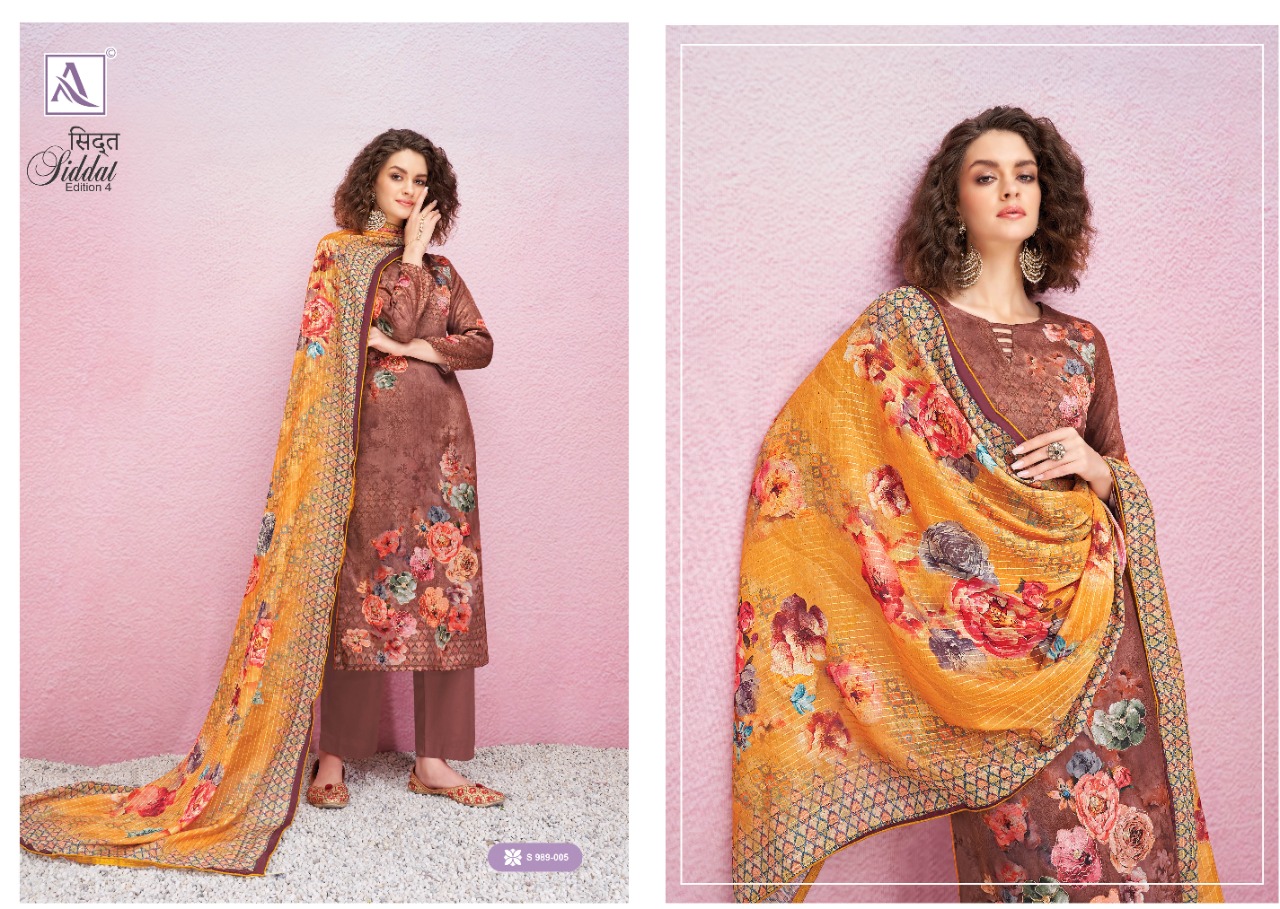 alok suit siddat zam cotton exclusive print salwar suit catalog