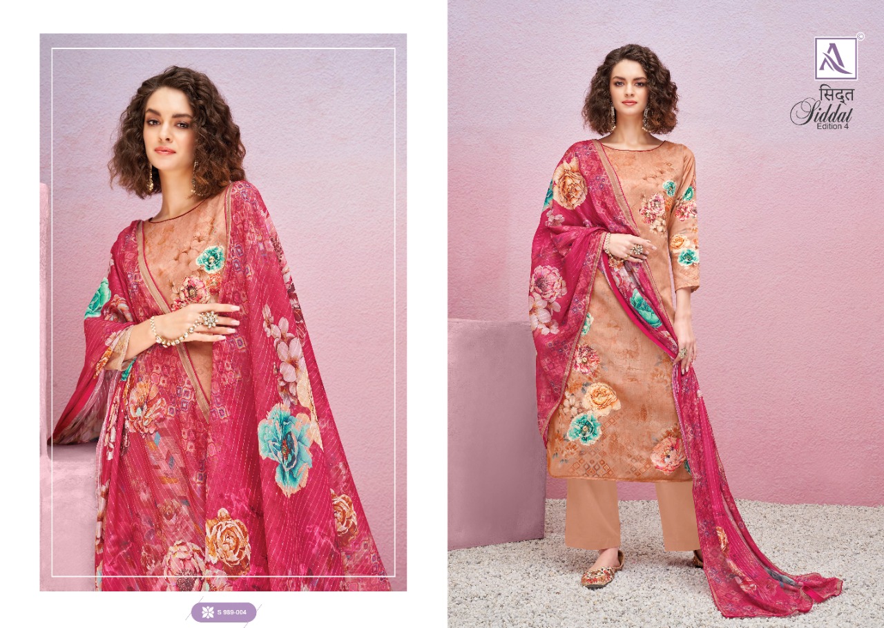 alok suit siddat zam cotton exclusive print salwar suit catalog