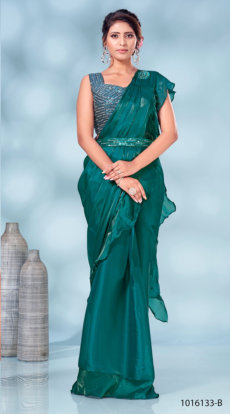 amoha trendz d no 1016133 tom silk gorgeous look saree catalog