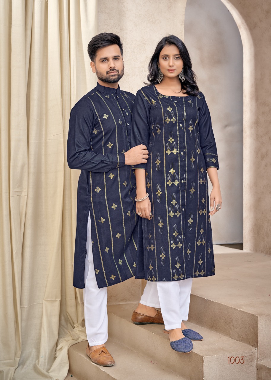 Banwery Fashion Couple Dream V 3 innovative look Kurta with Payjama and Kurti with Pants catalog