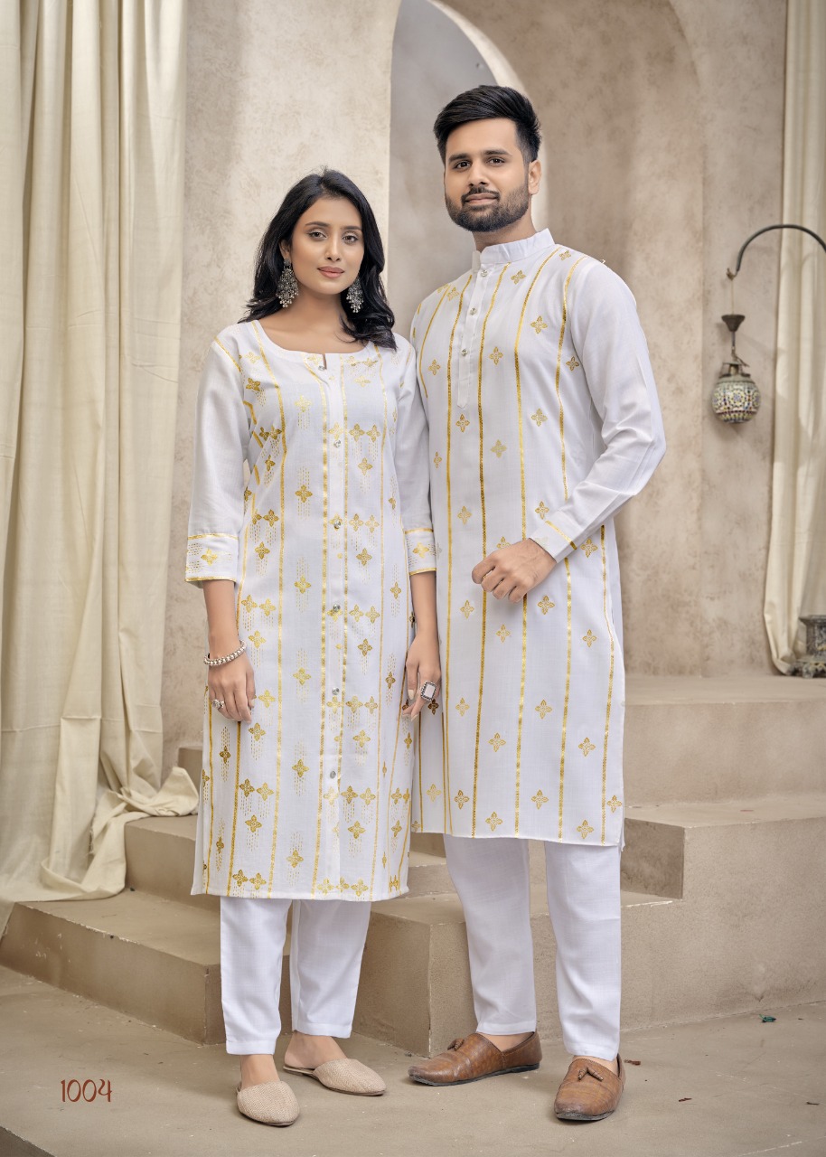 Banwery Fashion Couple Dream V 3 innovative look Kurta with Payjama and Kurti with Pants catalog