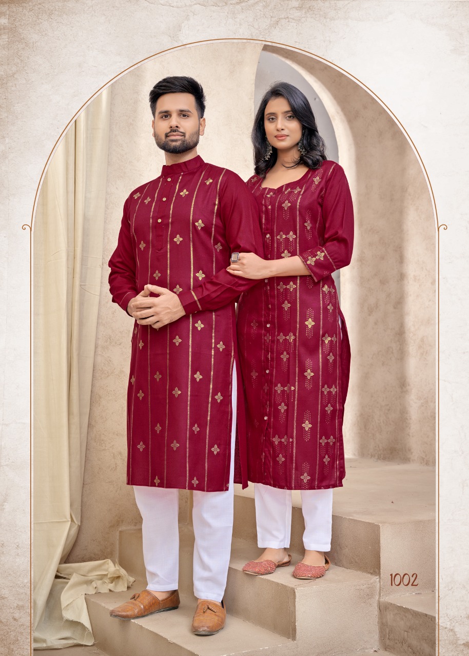 Banwery Fashion Couple Dream V 3 innovative look Kurta with Payjama and Kurti with Pants catalog