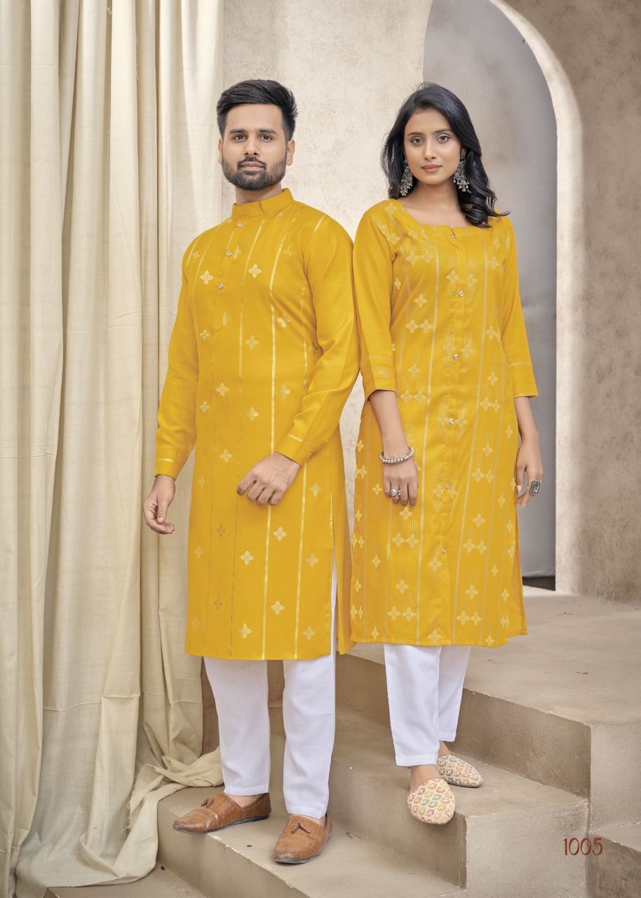 Banwery Fashion Couple Dream V 3 innovative look Kurta with Payjama and Kurti with Pants catalog